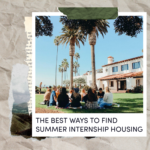 best ways to find summer internship housing