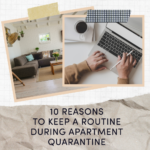 routine during apartment quarantine