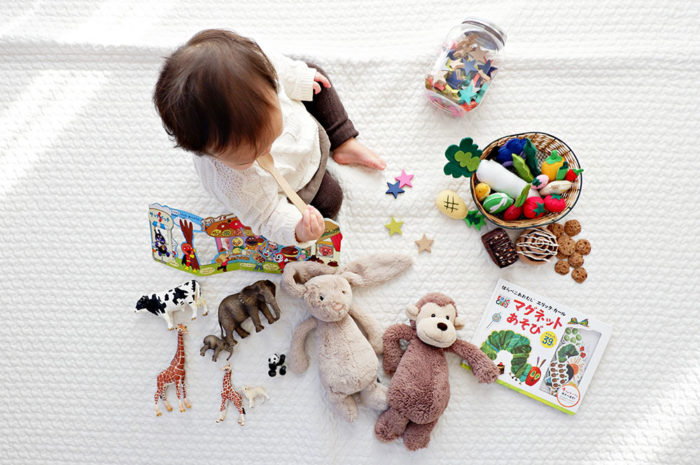 Provide plenty of space in your apartment for kids to romp, and roam. 