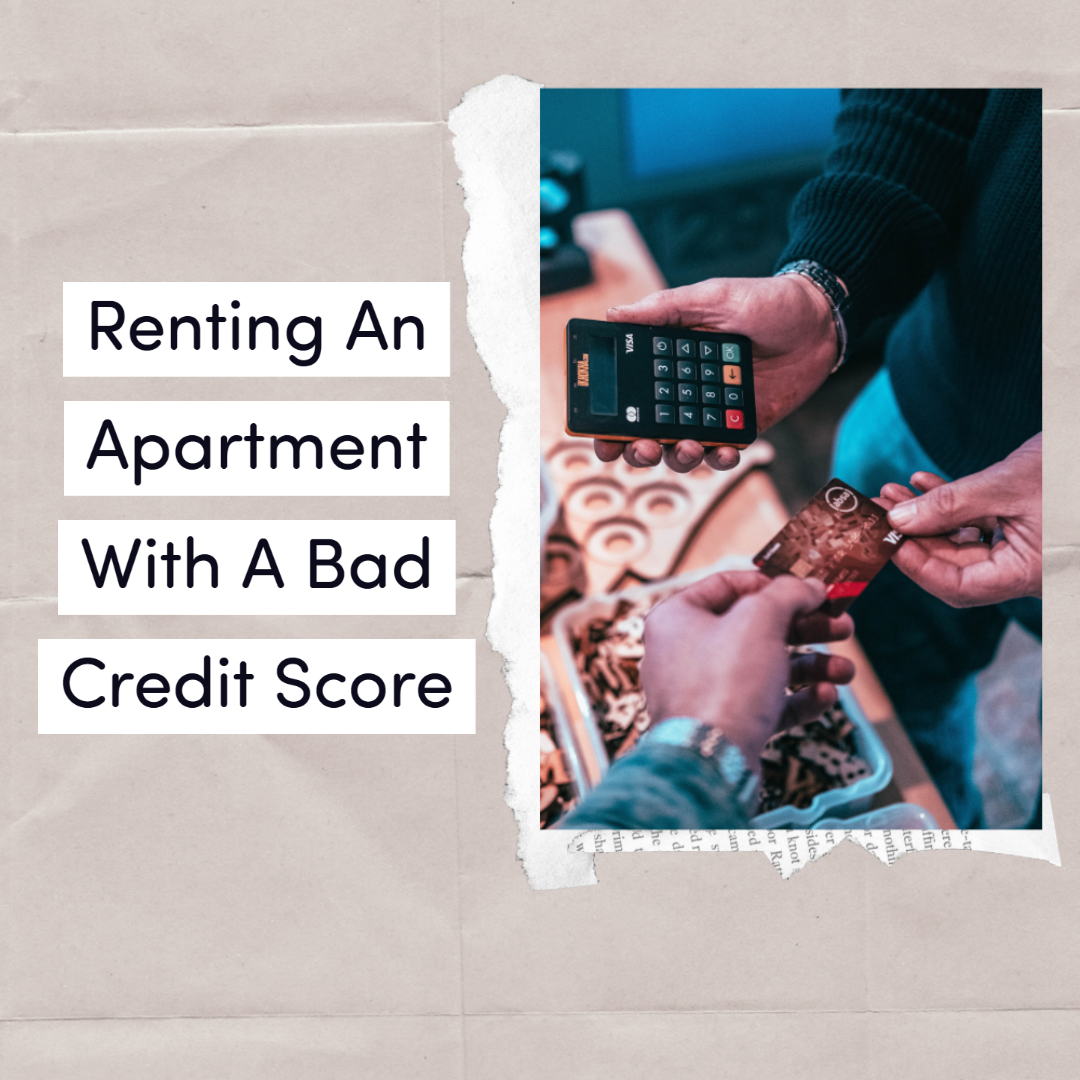 renting apartment with bad credit