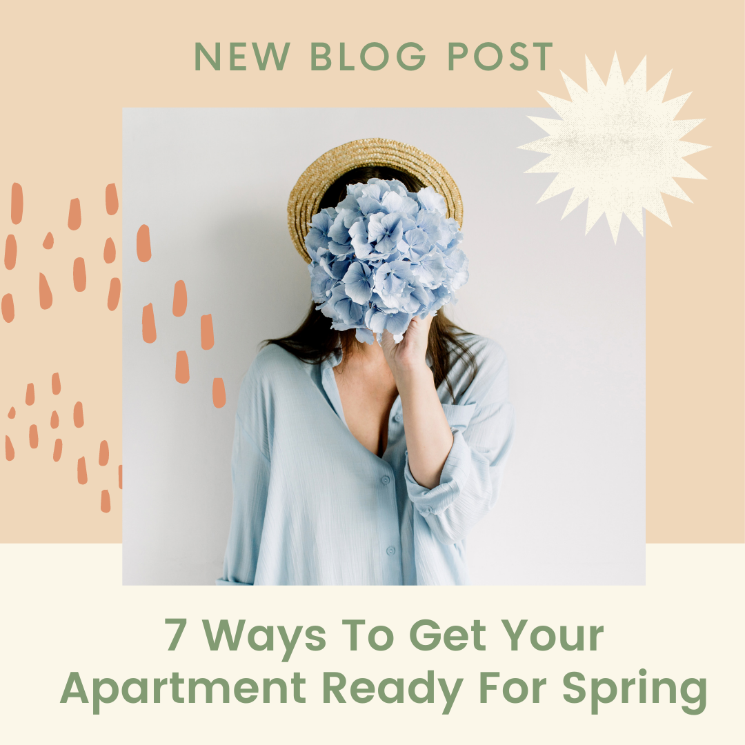 get apartment ready for spring