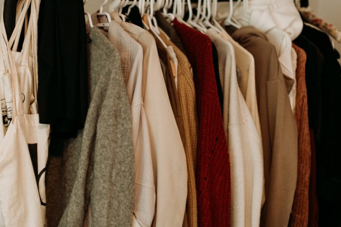 Use additional clothing racks to add more space. 
