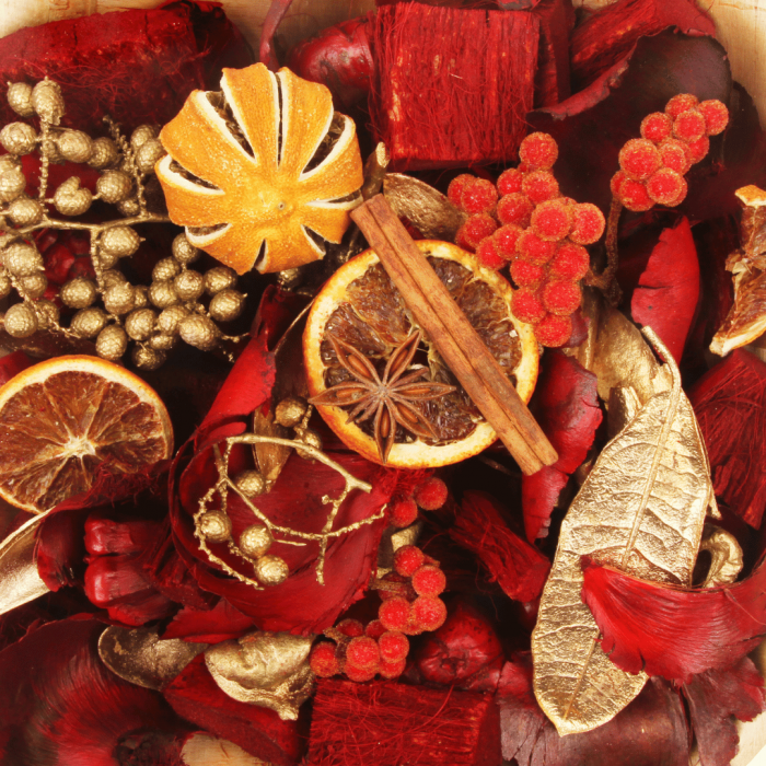 holiday scented potpourri