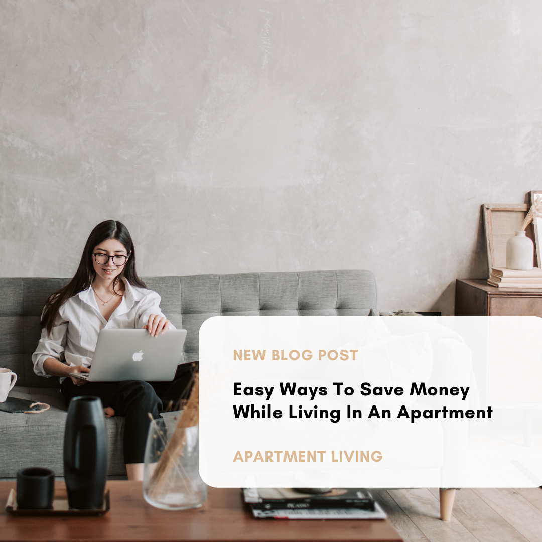 Save Money While Living In An Apartment