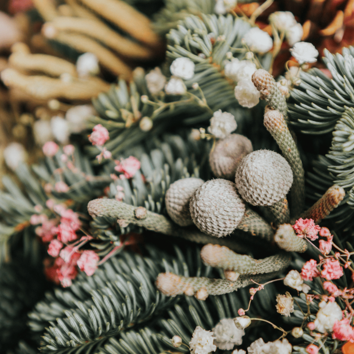 winter floral bouquet