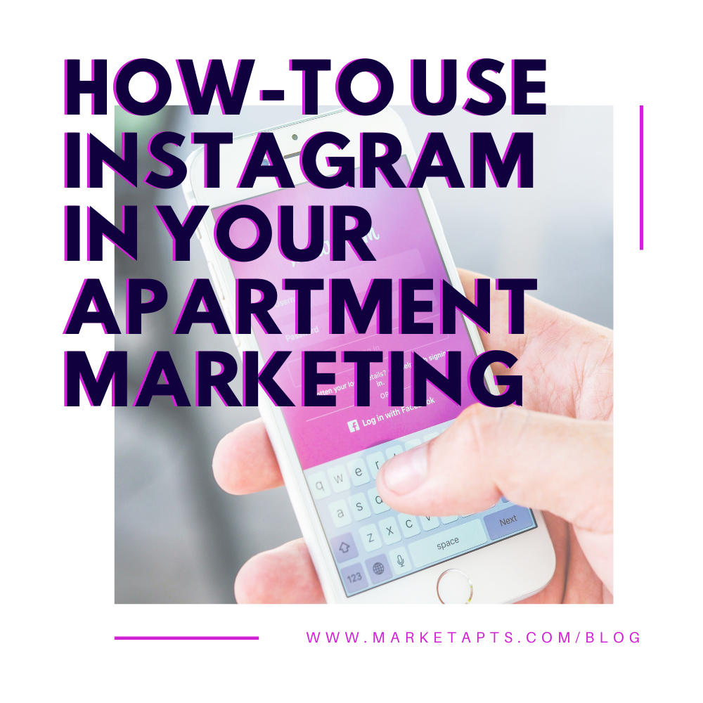 Instagram in apartment marketing