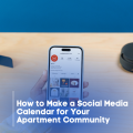 apartment social media calendar