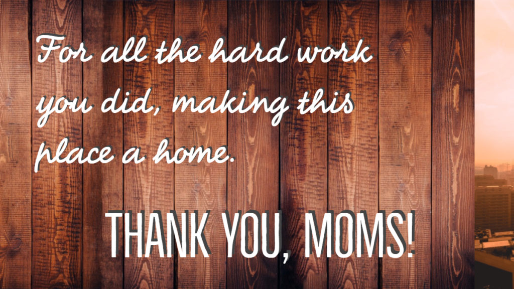 Apartment Resident Mother's Day Cards