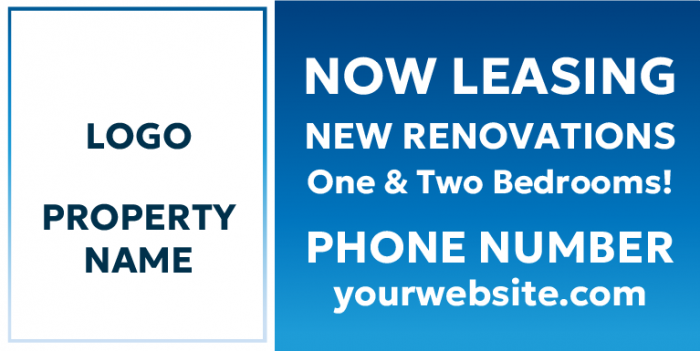 now leasing banner