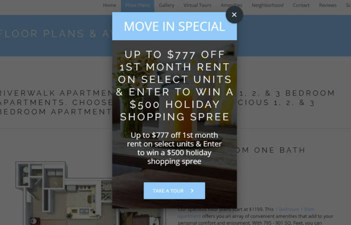 updating your monthly specials