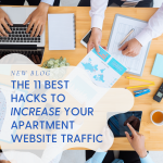 increase apartment website traffic
