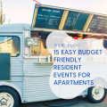 resident events for apartments