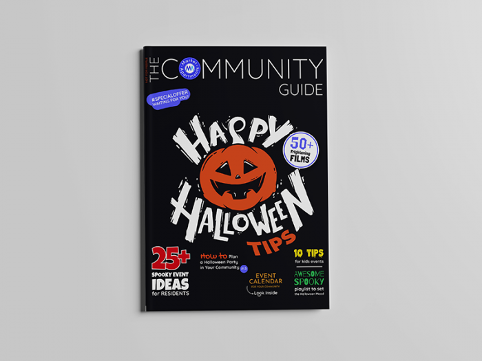 Halloween community guide printed cover 