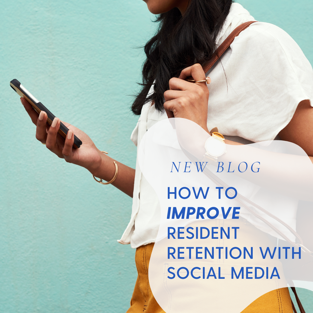 Apartment social media for resident retention