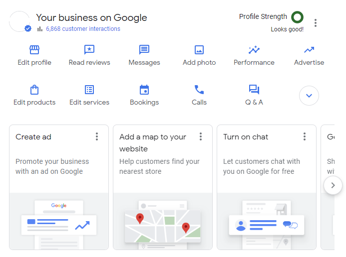 optmimizing google business profile