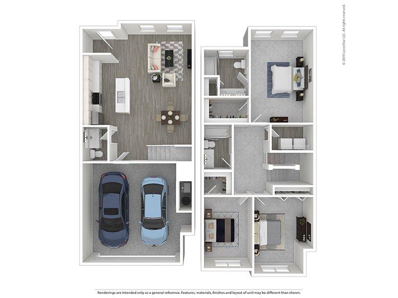 3x2 Townhome