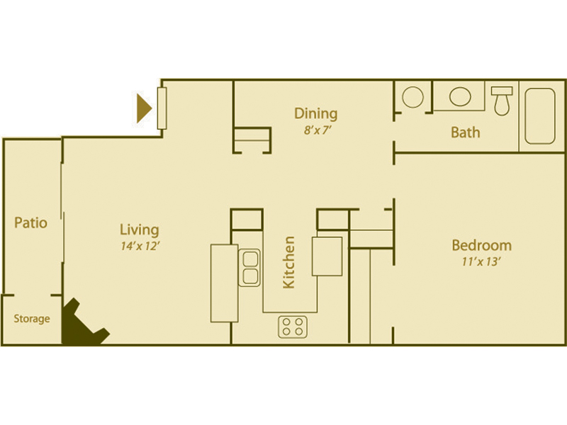 Desert Willow floorplan at Candlelight Square