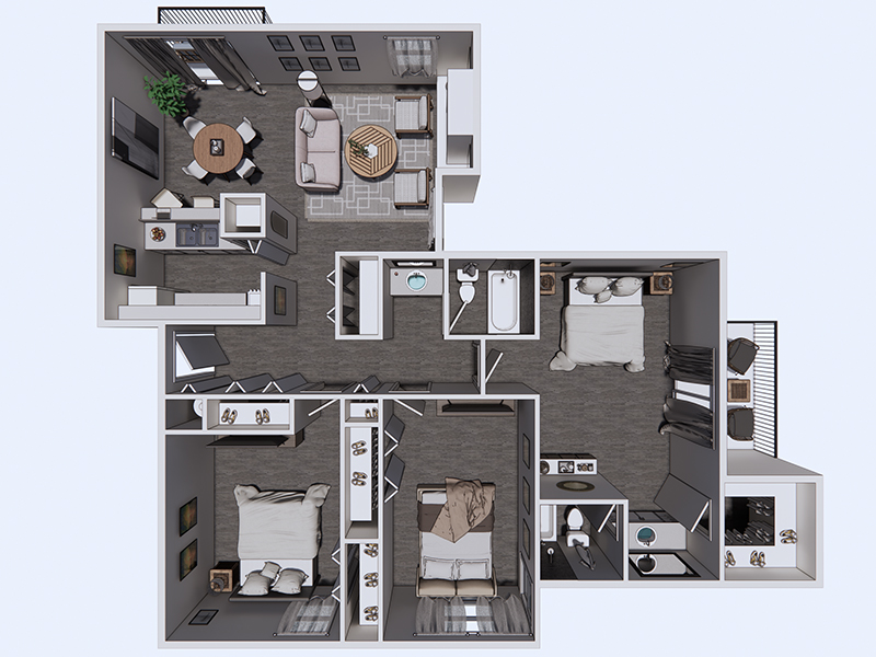 The The Retreat At Medical Center | Luxury Apartments in San Antonio