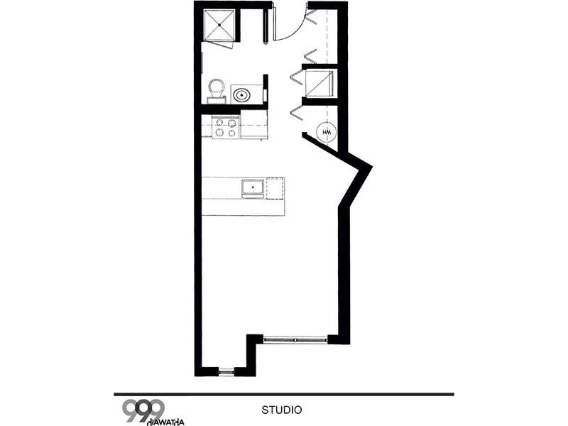 S2 floorplan at 999 Hiawatha