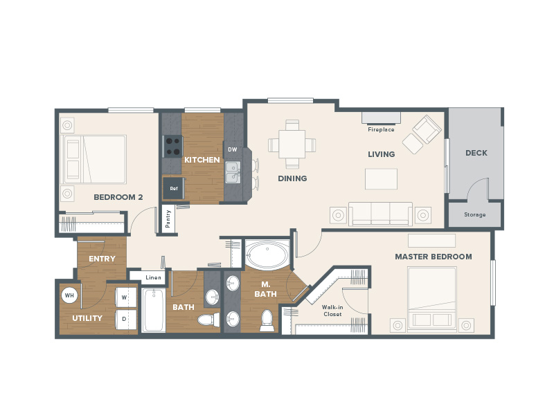 Douglas floorplan at North Ridge