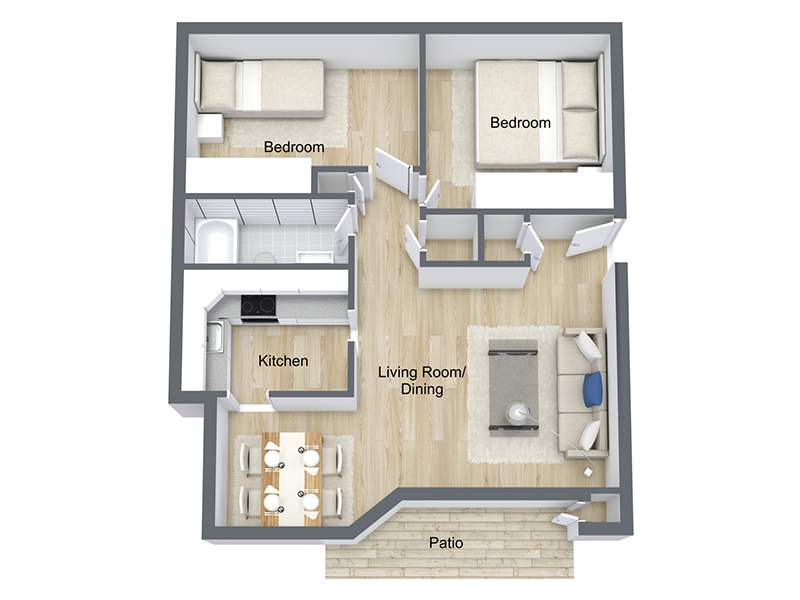 Dogwood floorplan at McInnis Park