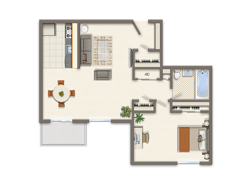 1 Bedroom