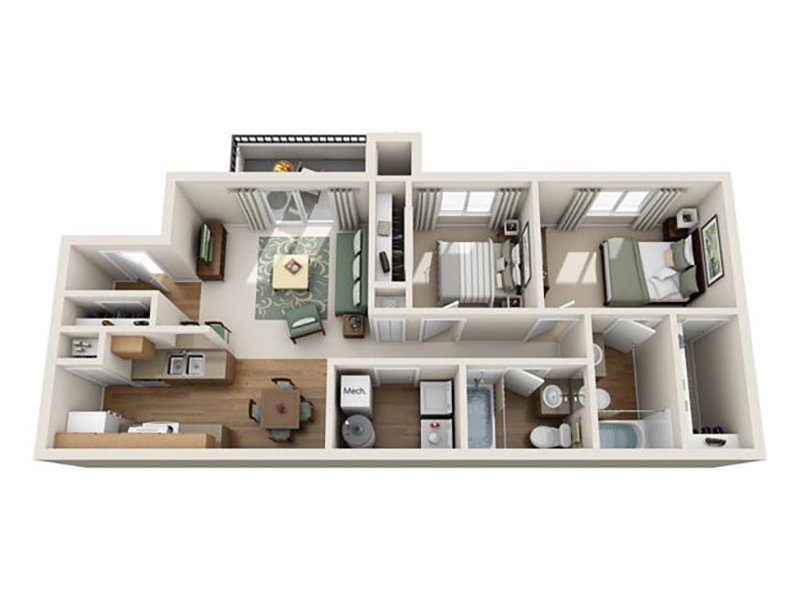 Sycamore floorplan at Seasons At Pebble Creek