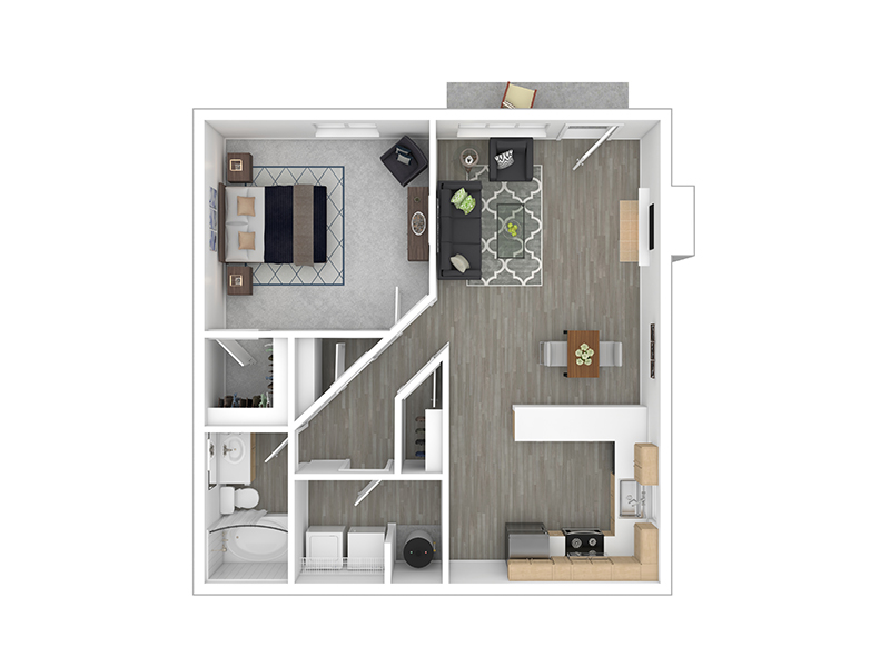 Alder floorplan at Veri 1319