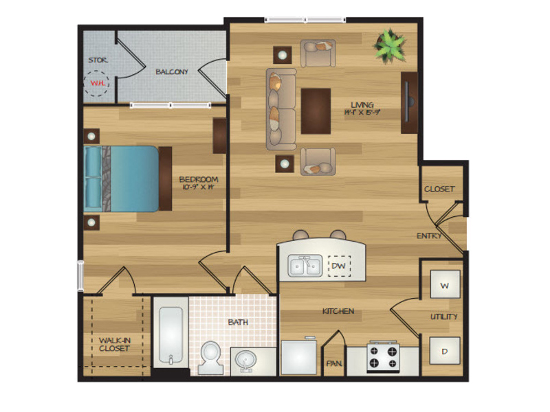 Talia G floorplan at Cascadia