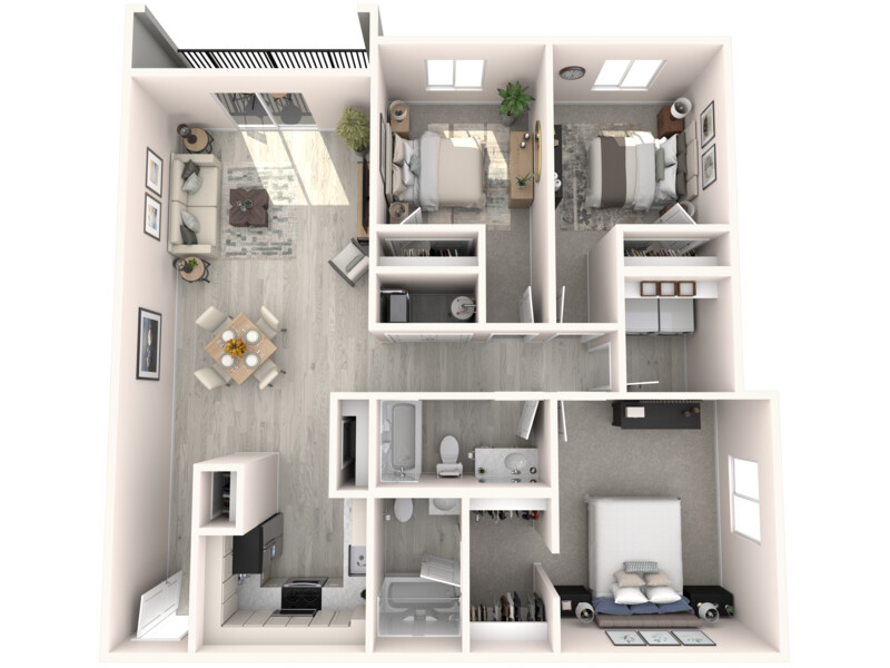 Obsidian floorplan at Payson Point