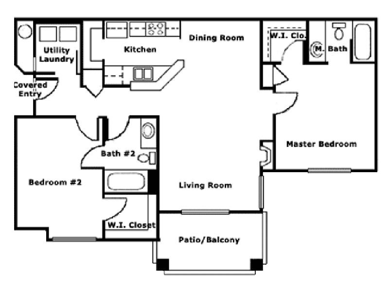 Cancun floorplan at Lindsay Palms