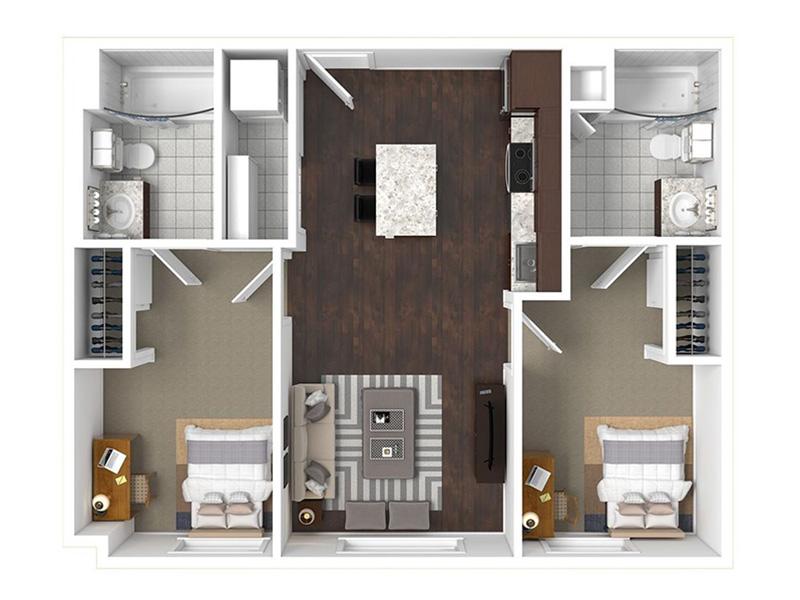 Floor Plans at The Cadence Apartments