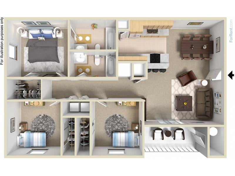 3 Bedroom 2 Bath