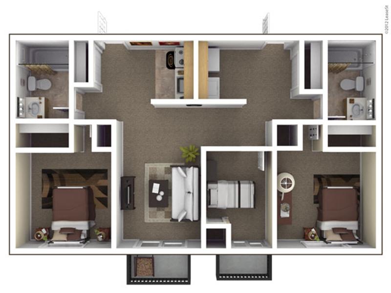 C3 floorplan at Mountain Ridge