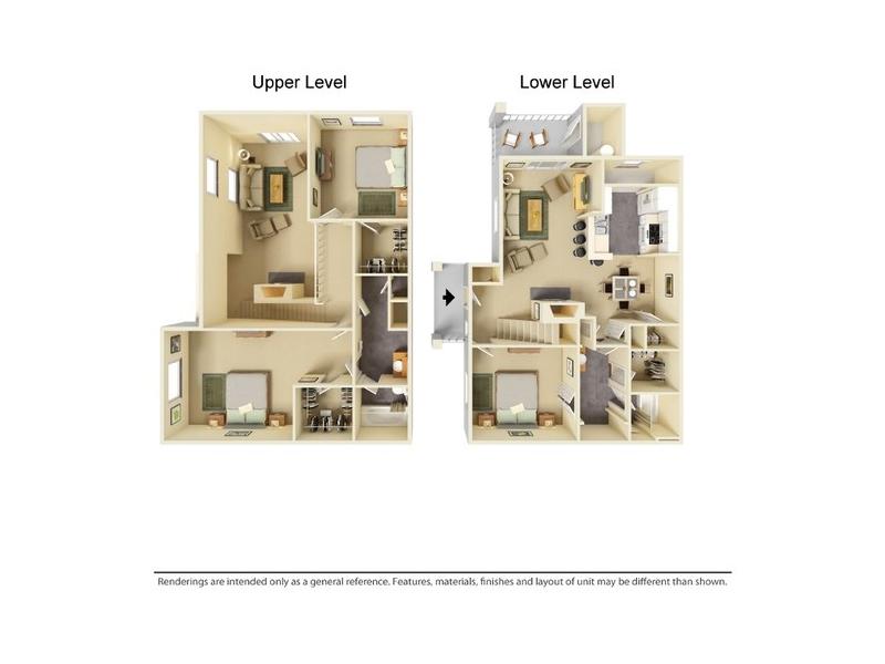 C2-1238 floorplan at Hill Country Villas