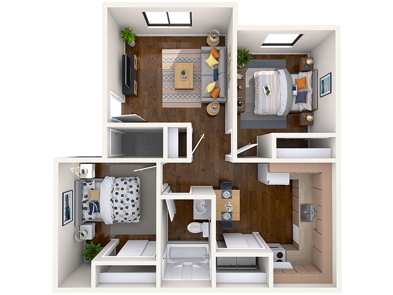 Cactus floorplan at Portola West McDowell