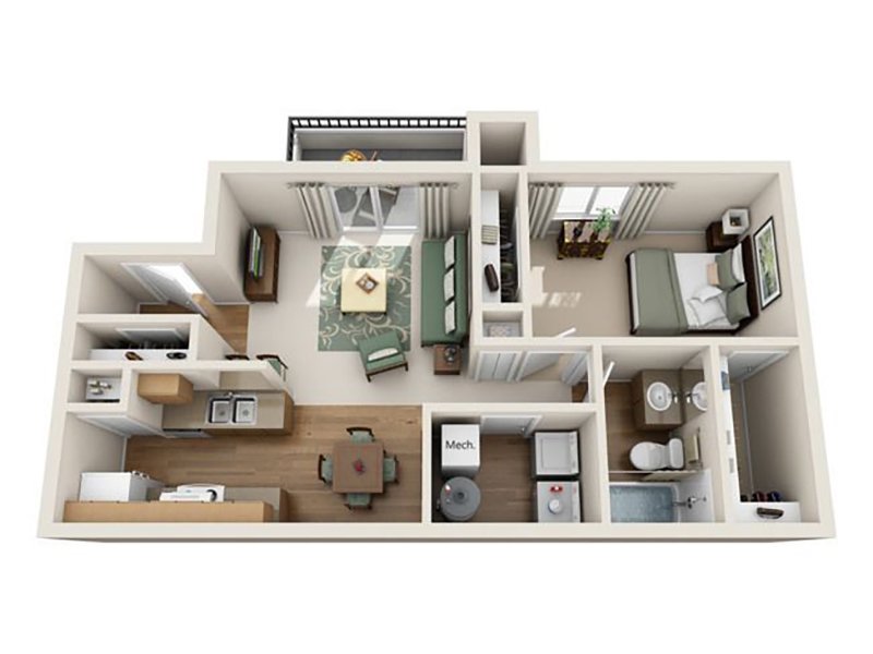 Cypress floorplan at Seasons At Pebble Creek