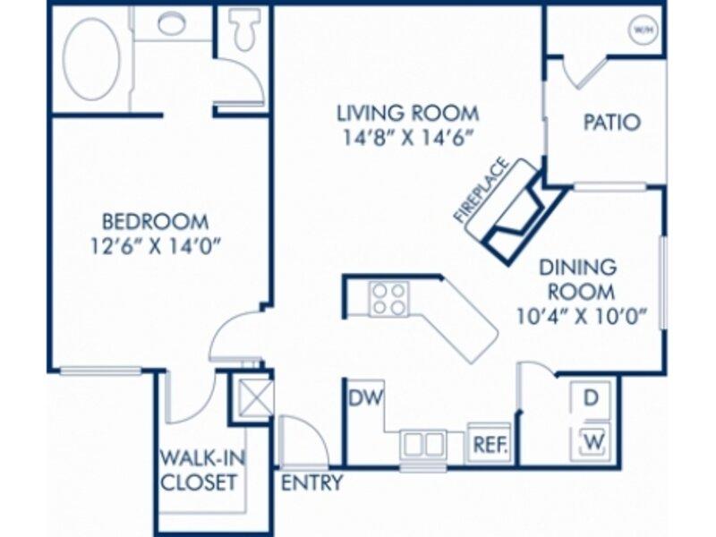 Aegean floorplan at The Avondale