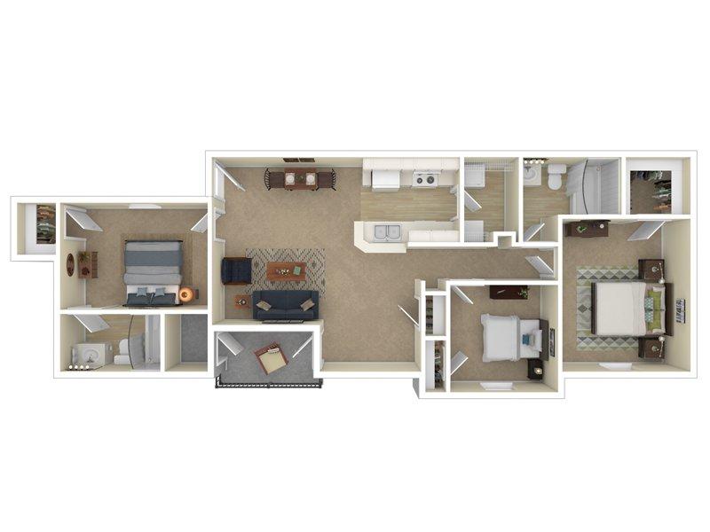 3 Bedroom 2 Bath