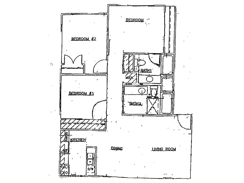 3 Bedroom 2 Bath