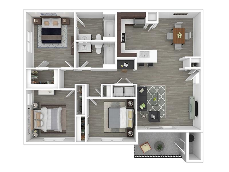 Phase 2-3x2-1293- Partial Renovation floorplan at Heritage at Deer Valley