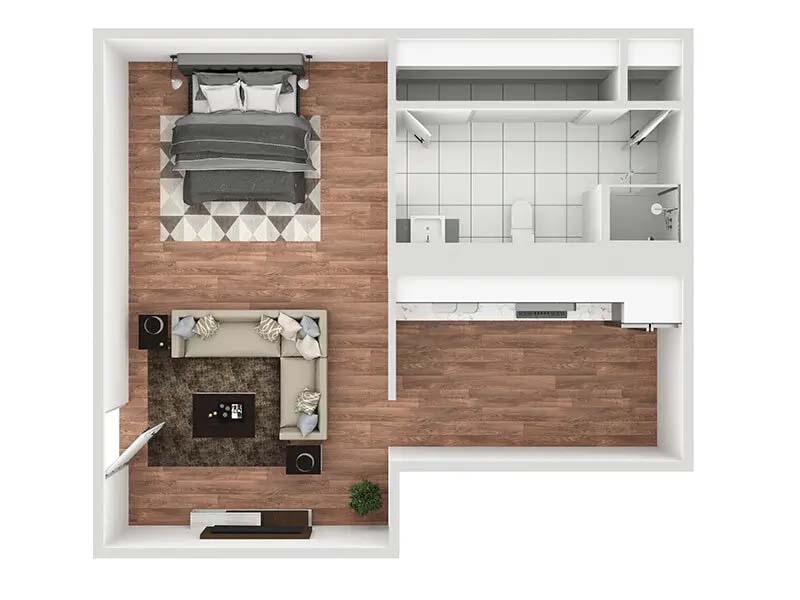 2B01R3 floorplan at Aspire West Phoenix
