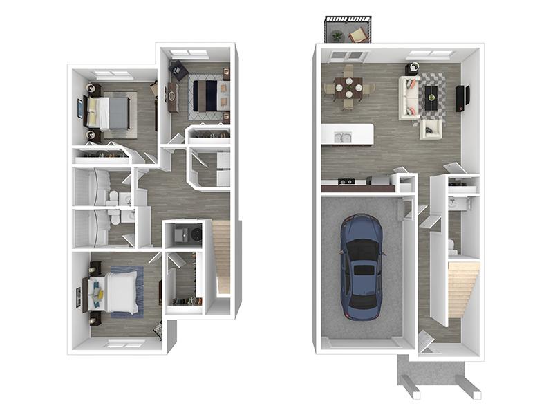 3x2.5-1570-G-T-R floorplan at Wilshire Place
