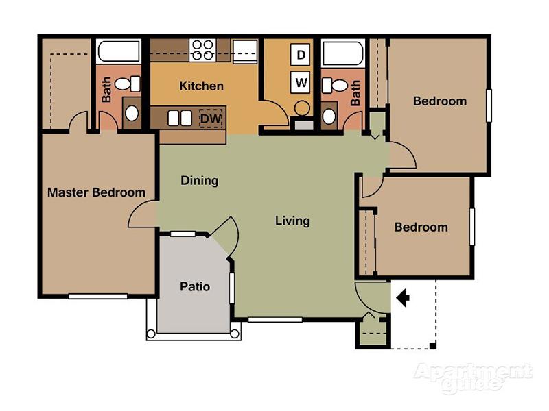 3 Bedroom 2 Bath