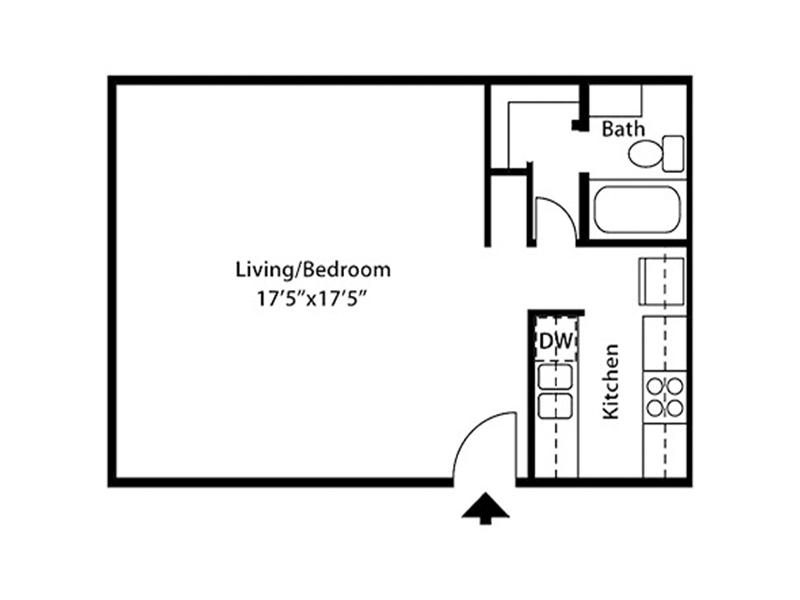 Stratus floorplan at 25 Broadmoor