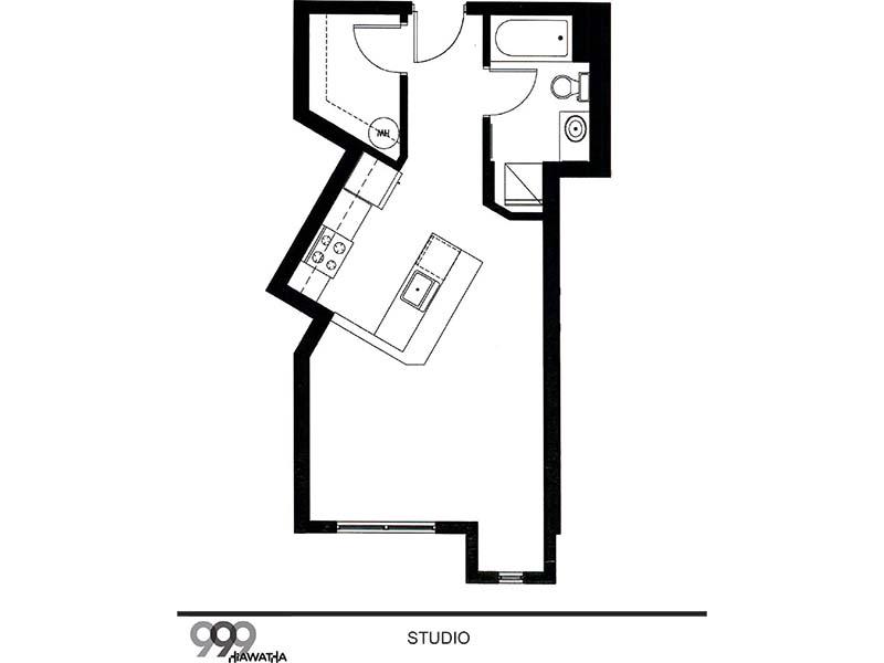 S3 floorplan at 999 Hiawatha