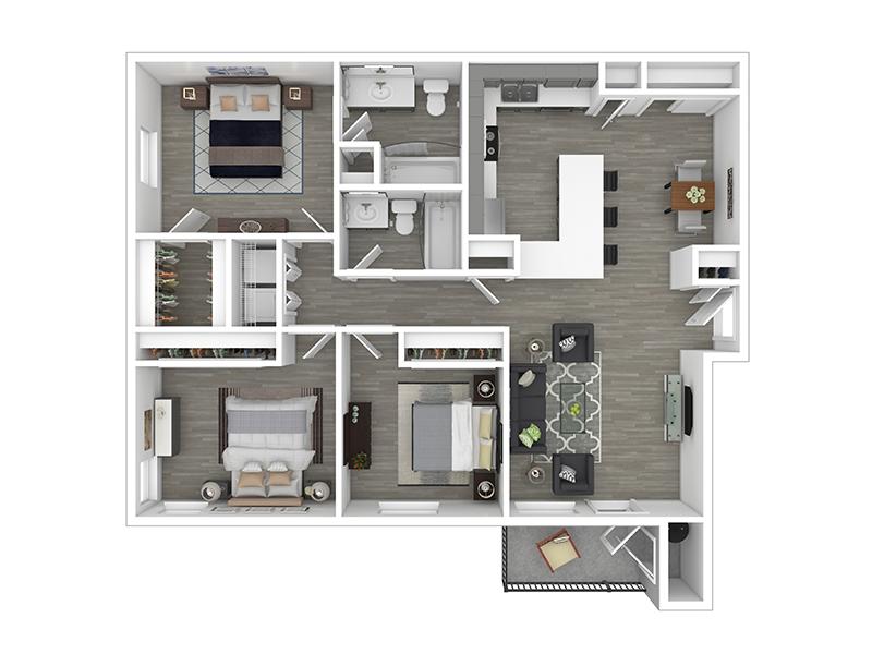 Phase 1-3x2-1146- Partial Renovation floorplan at Heritage at Deer Valley