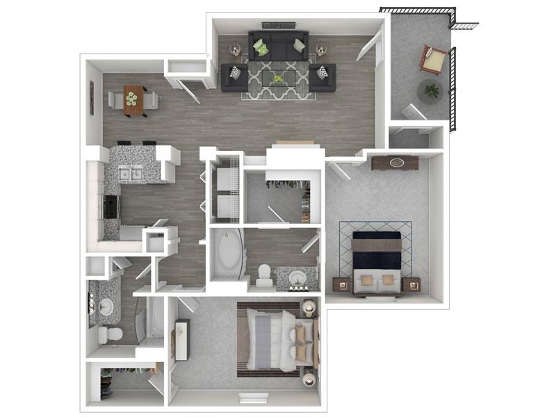Floor Plans at The Enclave Apartments
