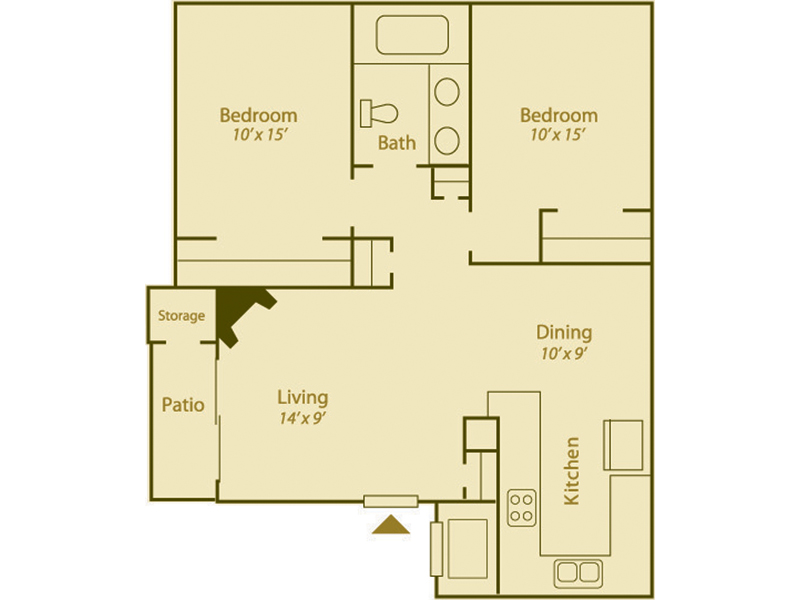 Cliffrose floorplan at Candlelight Square