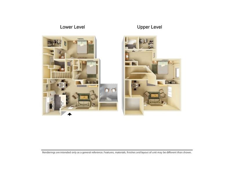 C2-1305 floorplan at Hill Country Villas